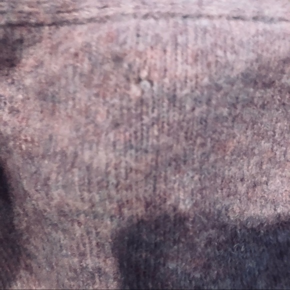 J. Crew Open-Front Cardigan Over-Size Slouchy Soft Yarn Plum M Cozy Winter - Picture 6 of 6